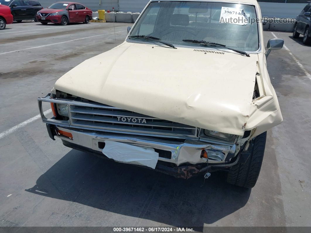 1985 Toyota Pickup Xtracab Rn56 Dlx Beige vin: JT4RN56D2F0131357