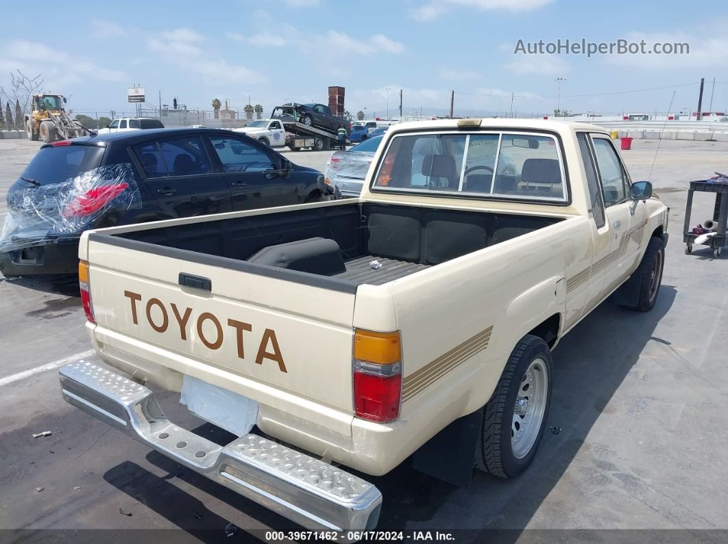 1985 Toyota Pickup Xtracab Rn56 Dlx Beige vin: JT4RN56D2F0131357
