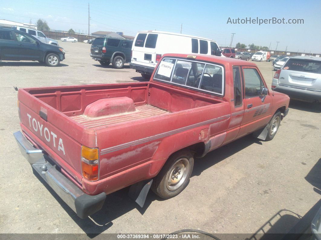 1985 Toyota Pickup Xtracab Rn56 Dlx Red vin: JT4RN56D2F0139166