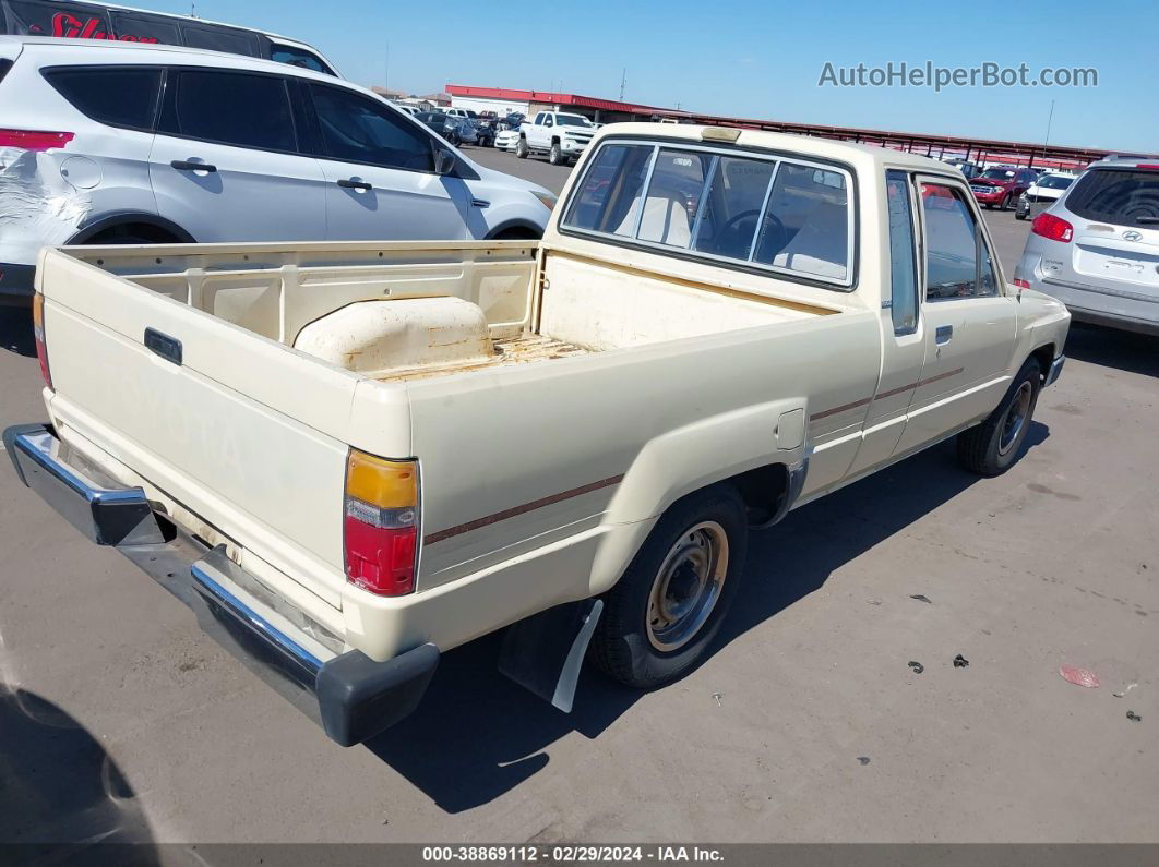 1985 Toyota Pickup Xtracab Rn56 Dlx Cream vin: JT4RN56D3F0100537