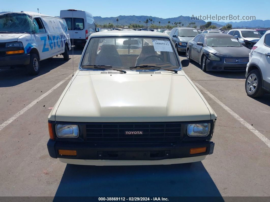 1985 Toyota Pickup Xtracab Rn56 Dlx Cream vin: JT4RN56D3F0100537