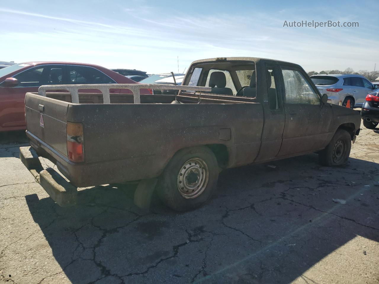 1985 Toyota Pickup Xtracab Rn56 Dlx Maroon vin: JT4RN56D6F0091476