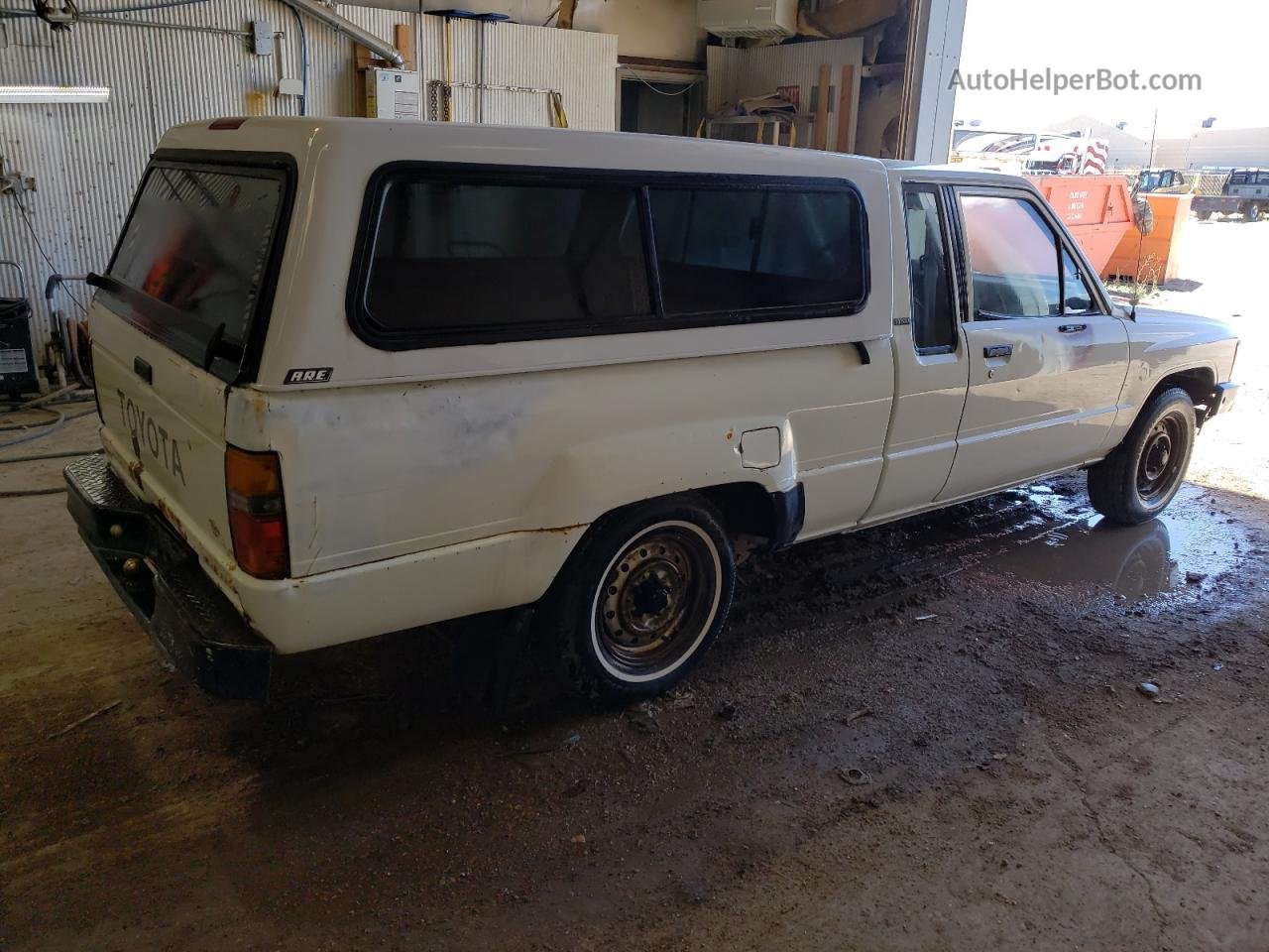 1985 Toyota Pickup Xtracab Rn56 Dlx White vin: JT4RN56D8F0097487