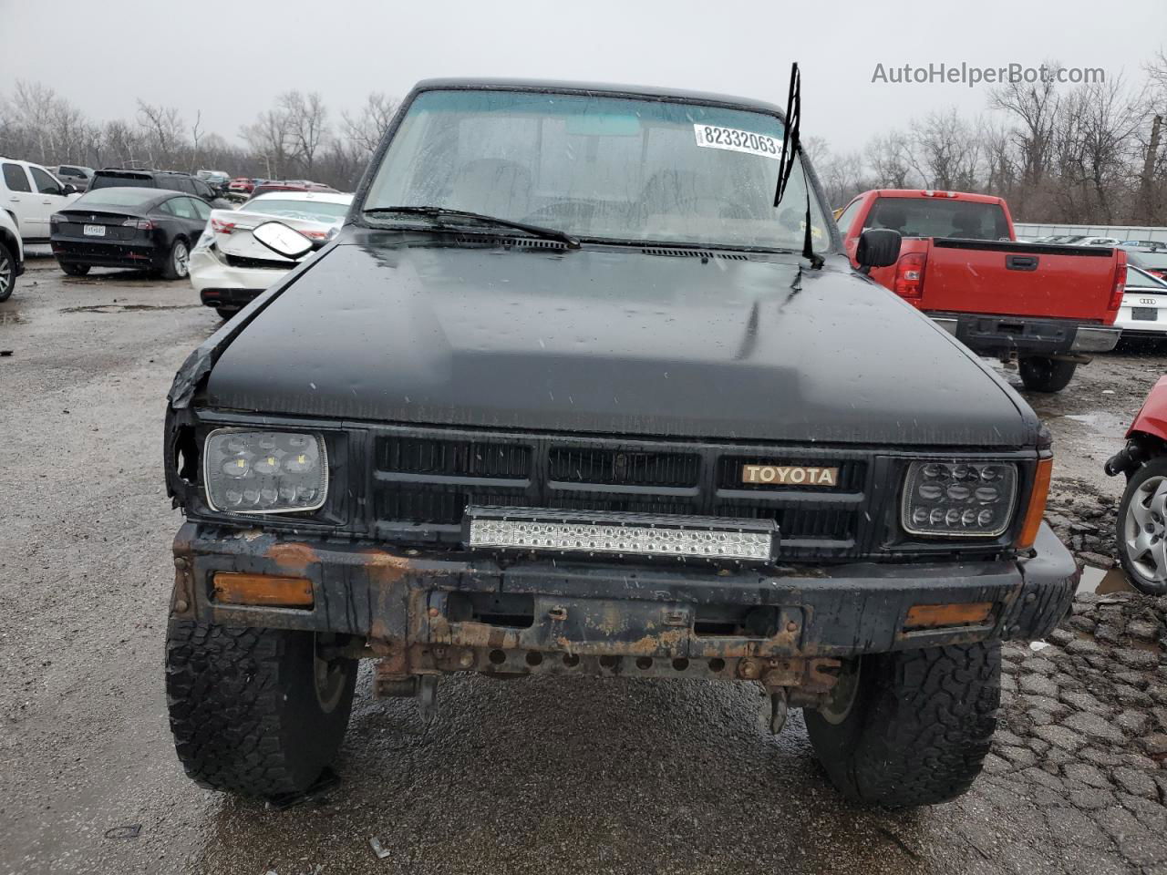 1985 Toyota Pickup Rn60 Black vin: JT4RN60R4F5082188