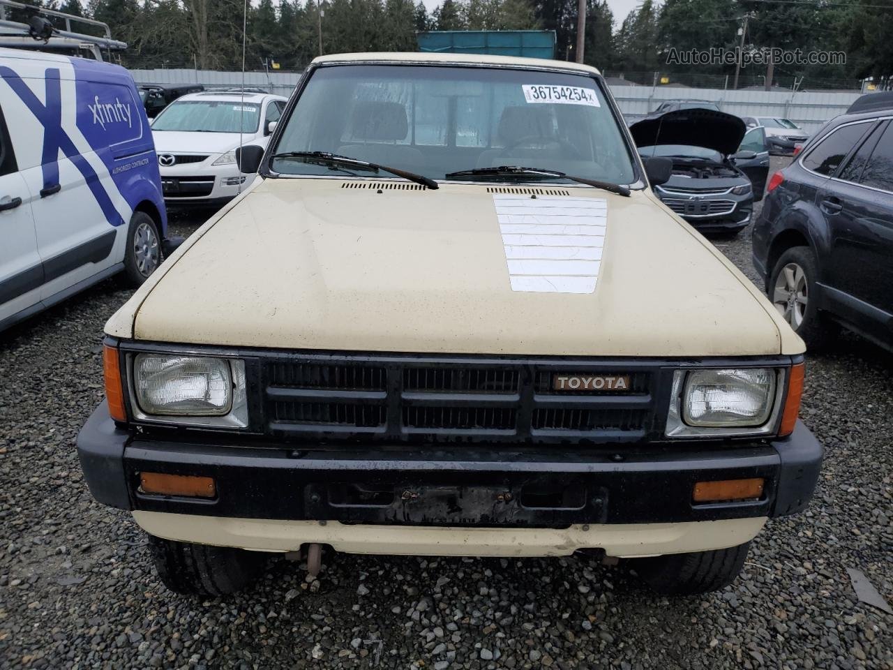 1985 Toyota Pickup Xtracab Rn66 Sr5 Beige vin: JT4RN66S0F5081954