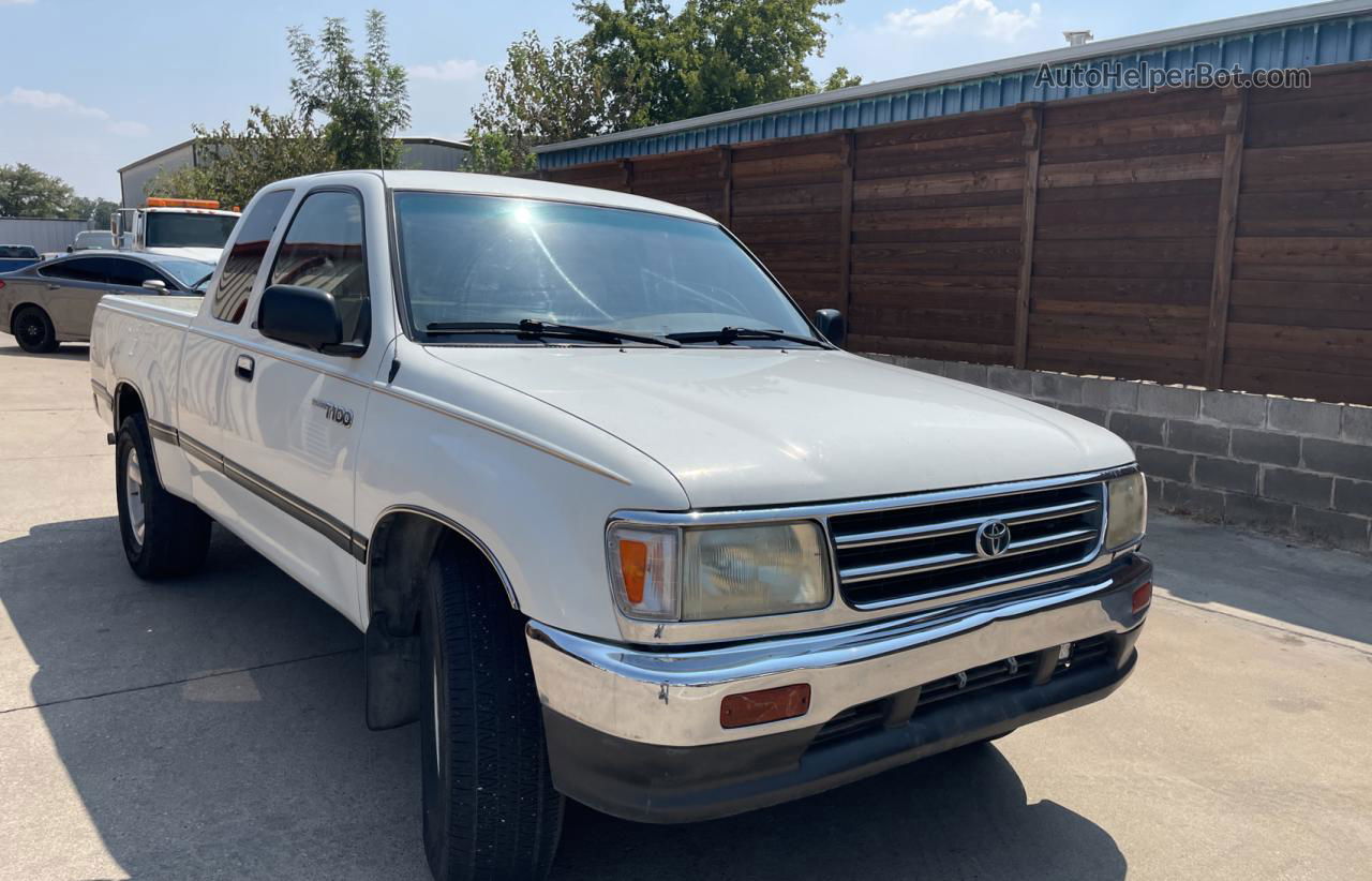 1998 Toyota T100 Xtracab White vin: JT4TN12D0W0042696