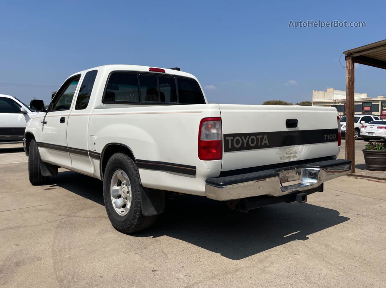 1998 Toyota T100 Xtracab White vin: JT4TN12D0W0042696