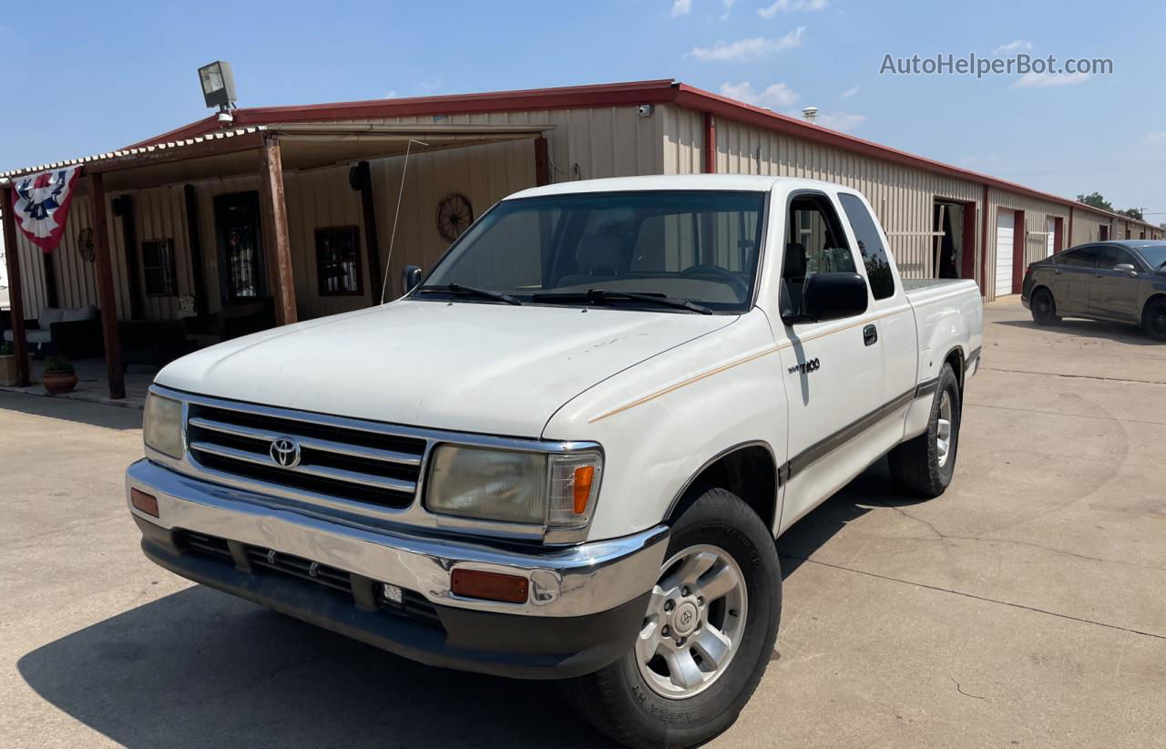 1998 Toyota T100 Xtracab White vin: JT4TN12D0W0042696