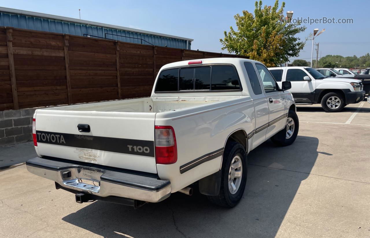 1998 Toyota T100 Xtracab White vin: JT4TN12D0W0042696