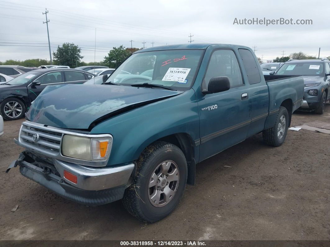 1998 Toyota T100 Dx V6 Green vin: JT4TN12D1W0041282