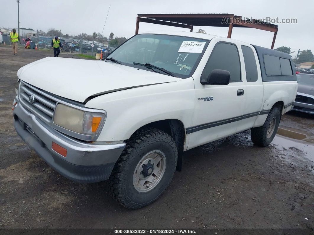 1998 Toyota T100 Dx V6 White vin: JT4TN12D1W0042416