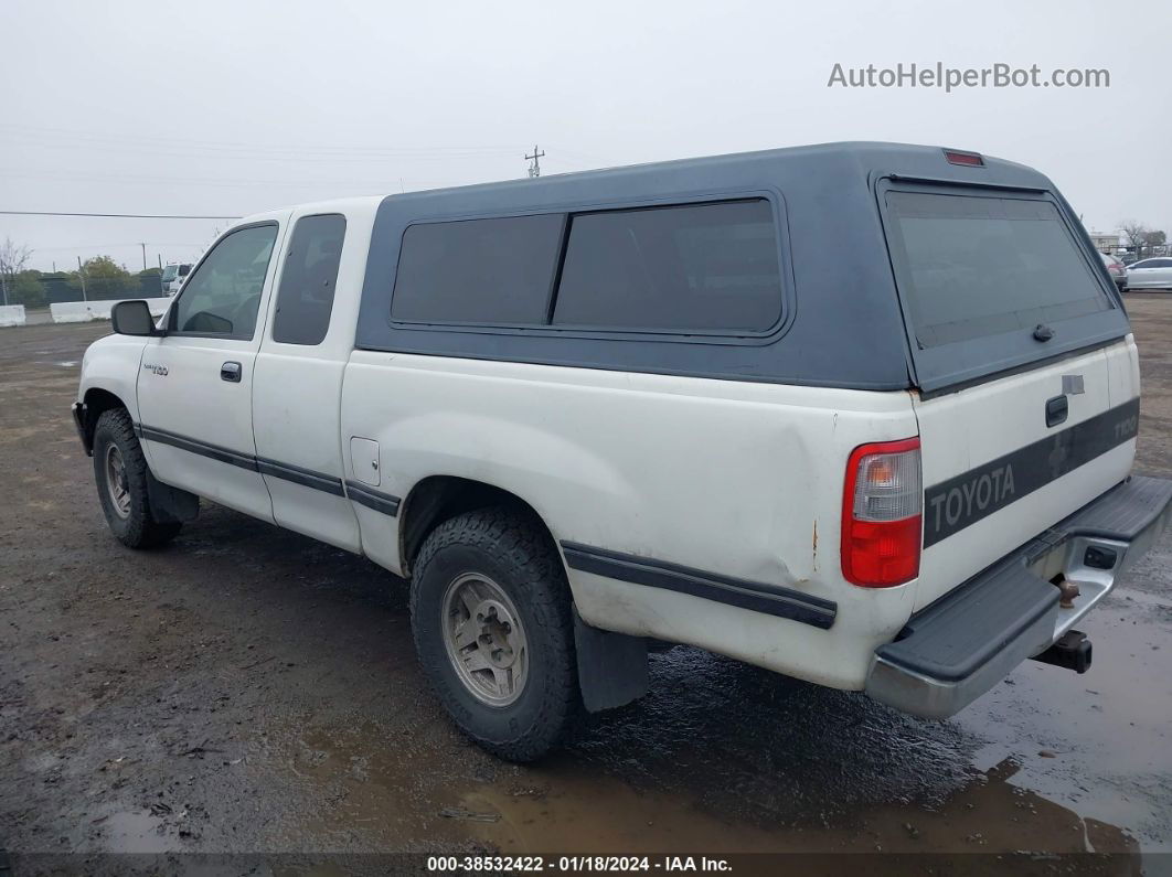 1998 Toyota T100 Dx V6 White vin: JT4TN12D1W0042416