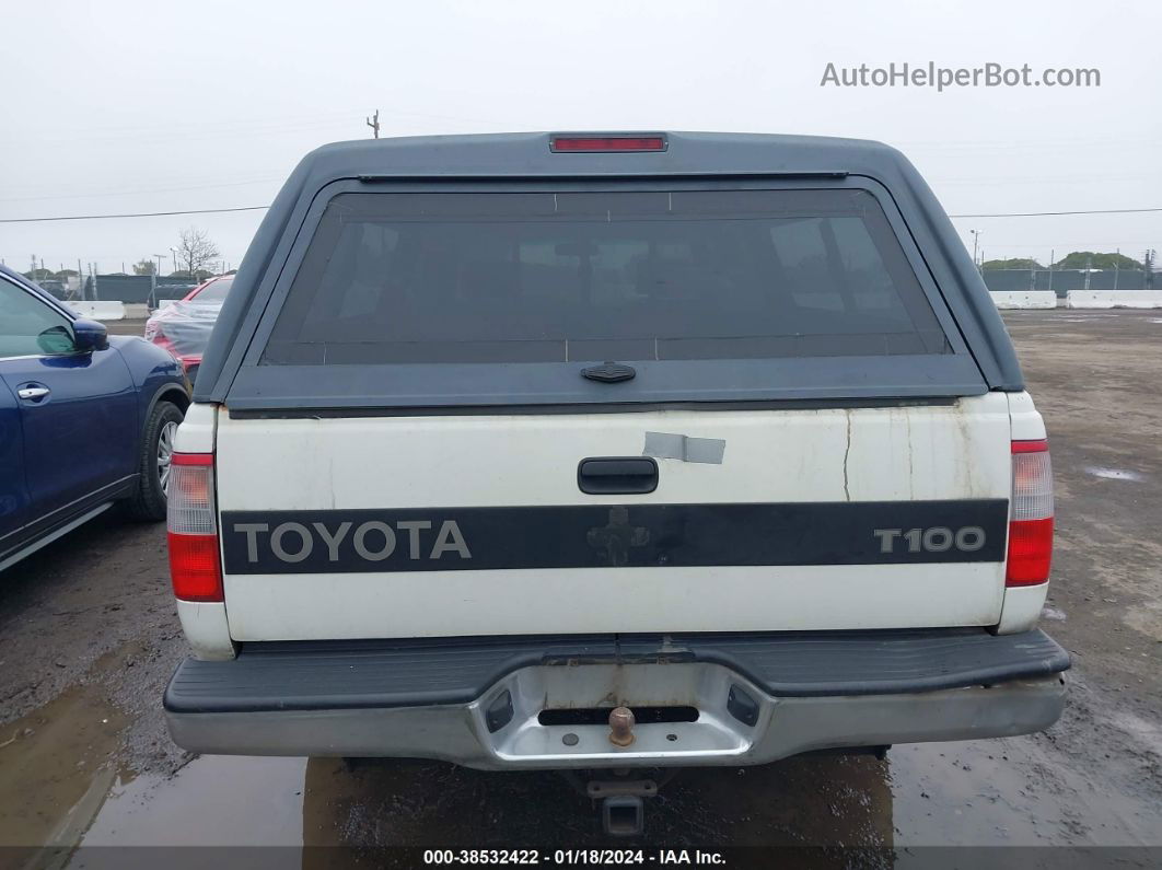 1998 Toyota T100 Dx V6 White vin: JT4TN12D1W0042416