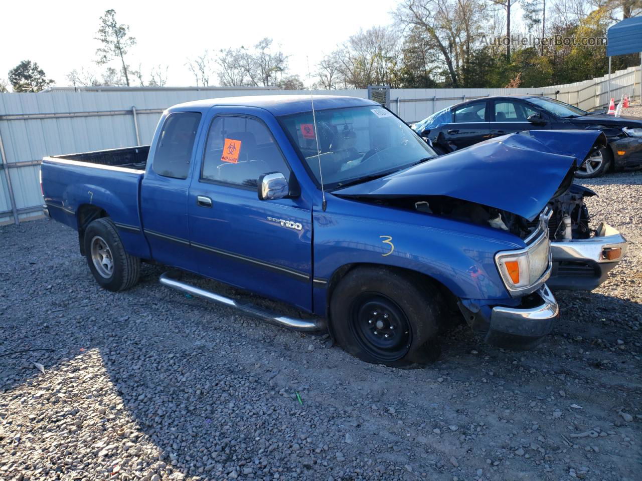 1998 Toyota T100 Xtracab Blue vin: JT4TN12D2W0040237