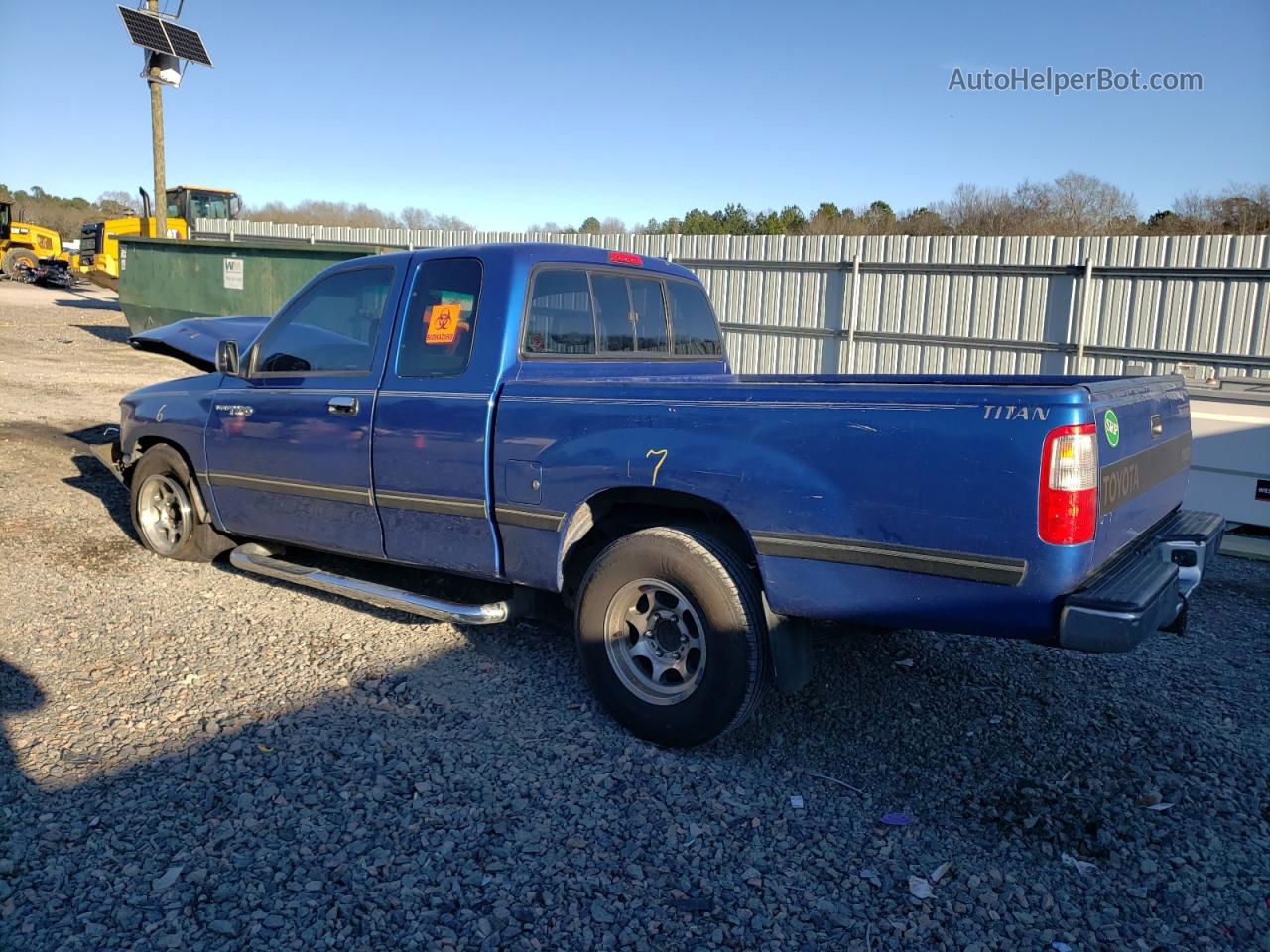 1998 Toyota T100 Xtracab Blue vin: JT4TN12D2W0040237