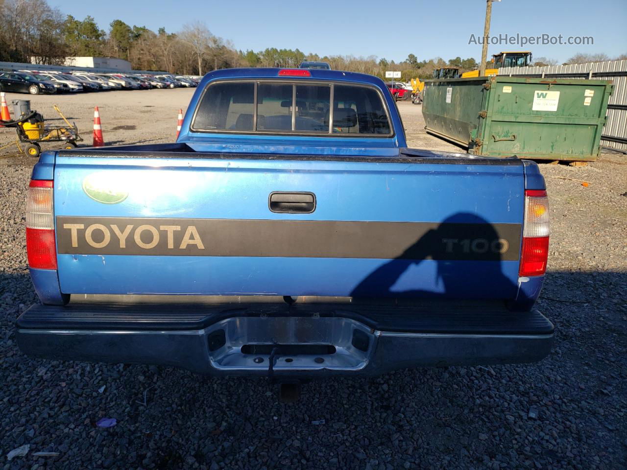 1998 Toyota T100 Xtracab Blue vin: JT4TN12D2W0040237