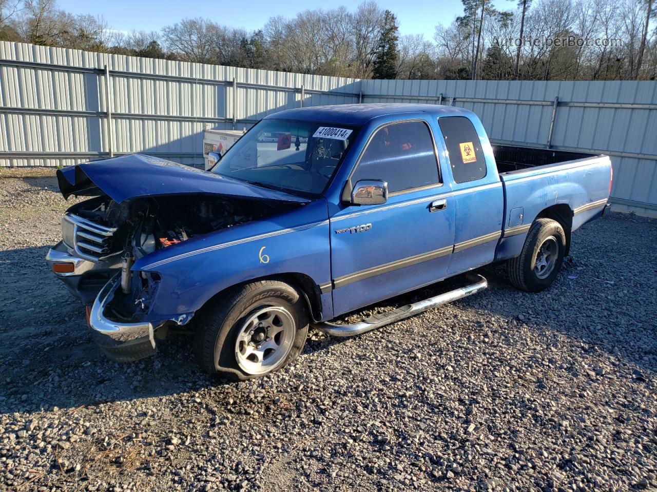 1998 Toyota T100 Xtracab Blue vin: JT4TN12D2W0040237