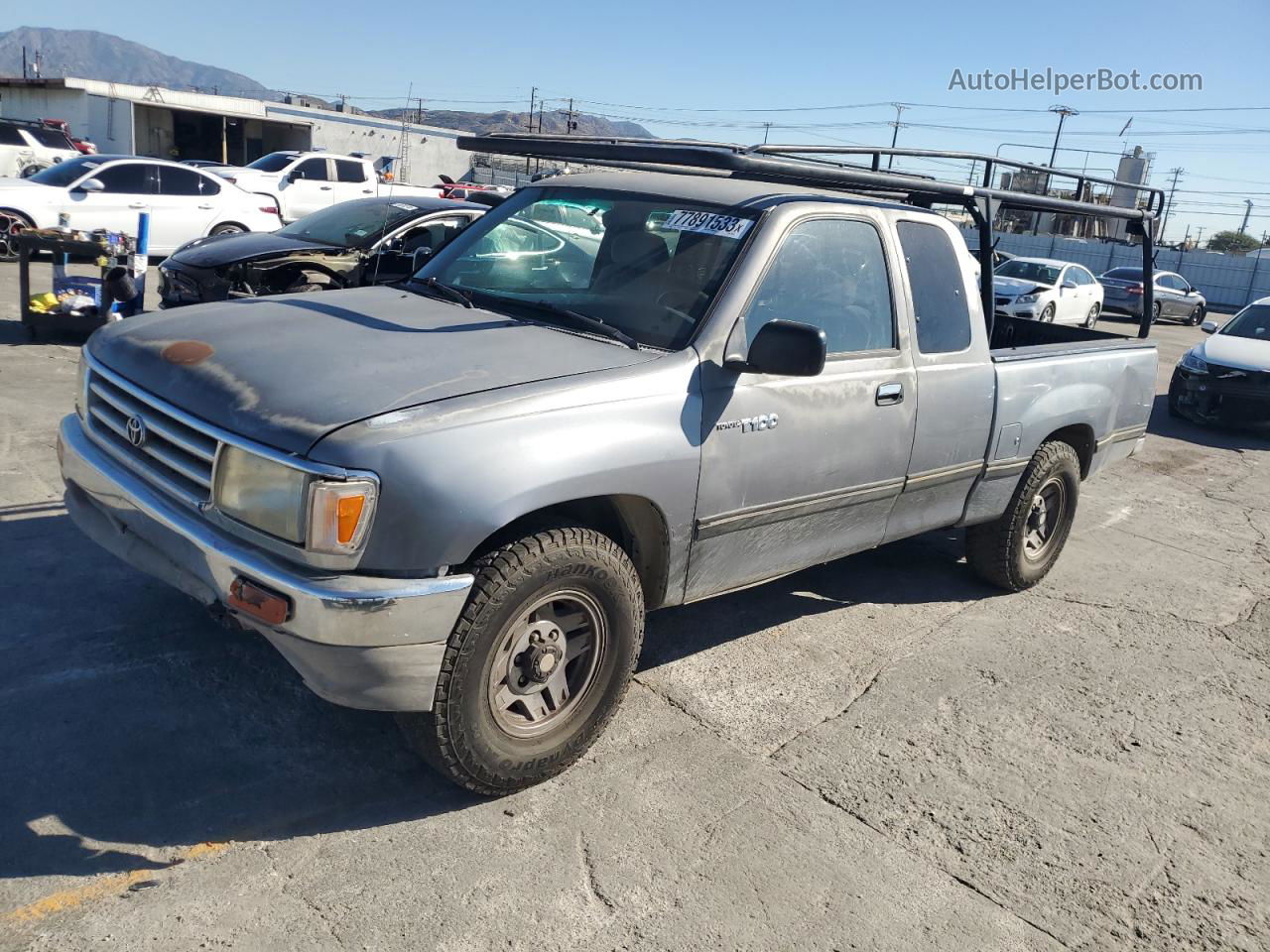 1998 Toyota T100 Xtracab Gray vin: JT4TN12DXW0042897