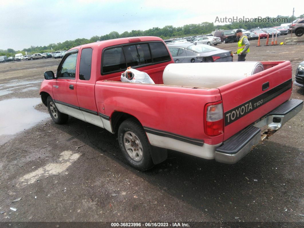 1998 Toyota T100 Sr5 Red vin: JT4TN14D0W0040881