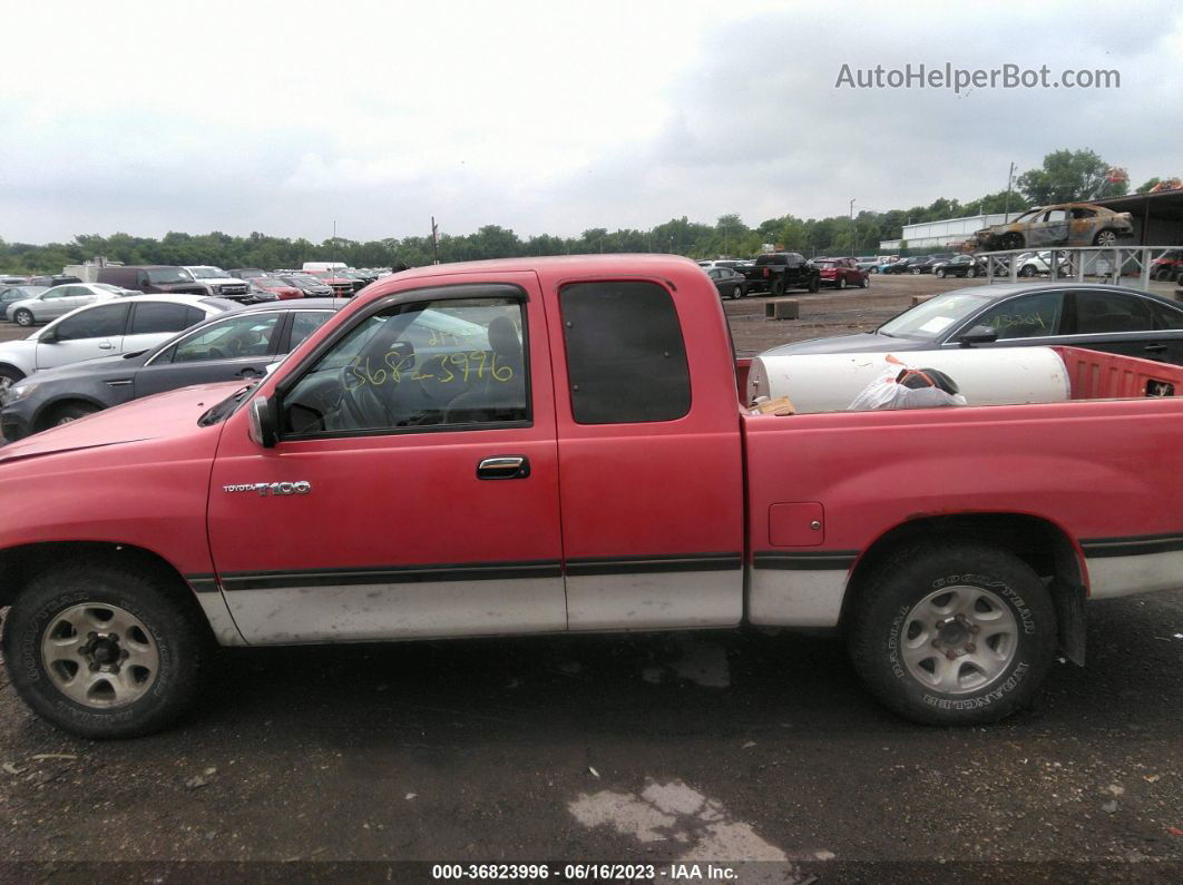 1998 Toyota T100 Sr5 Red vin: JT4TN14D0W0040881