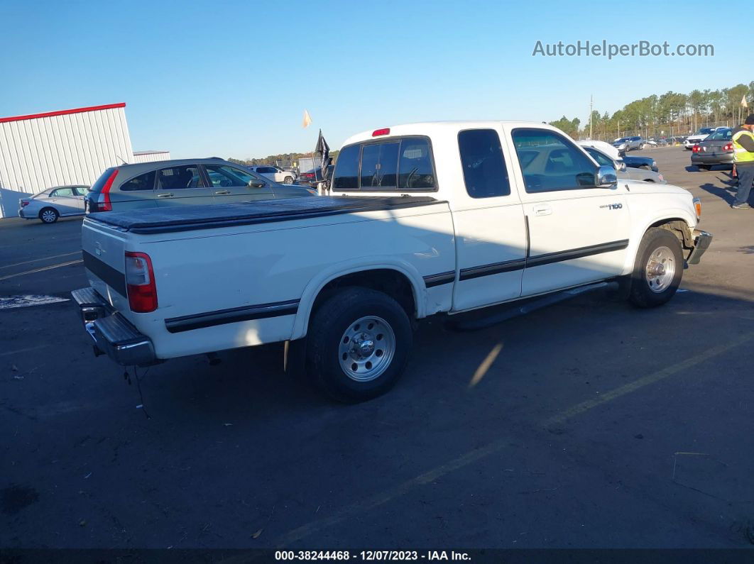 1998 Toyota T100 Sr5 V6 White vin: JT4TN14D4W0041354