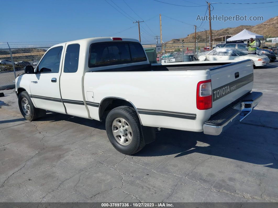 1998 Toyota T100 Sr5 White vin: JT4TN14D4W0043024