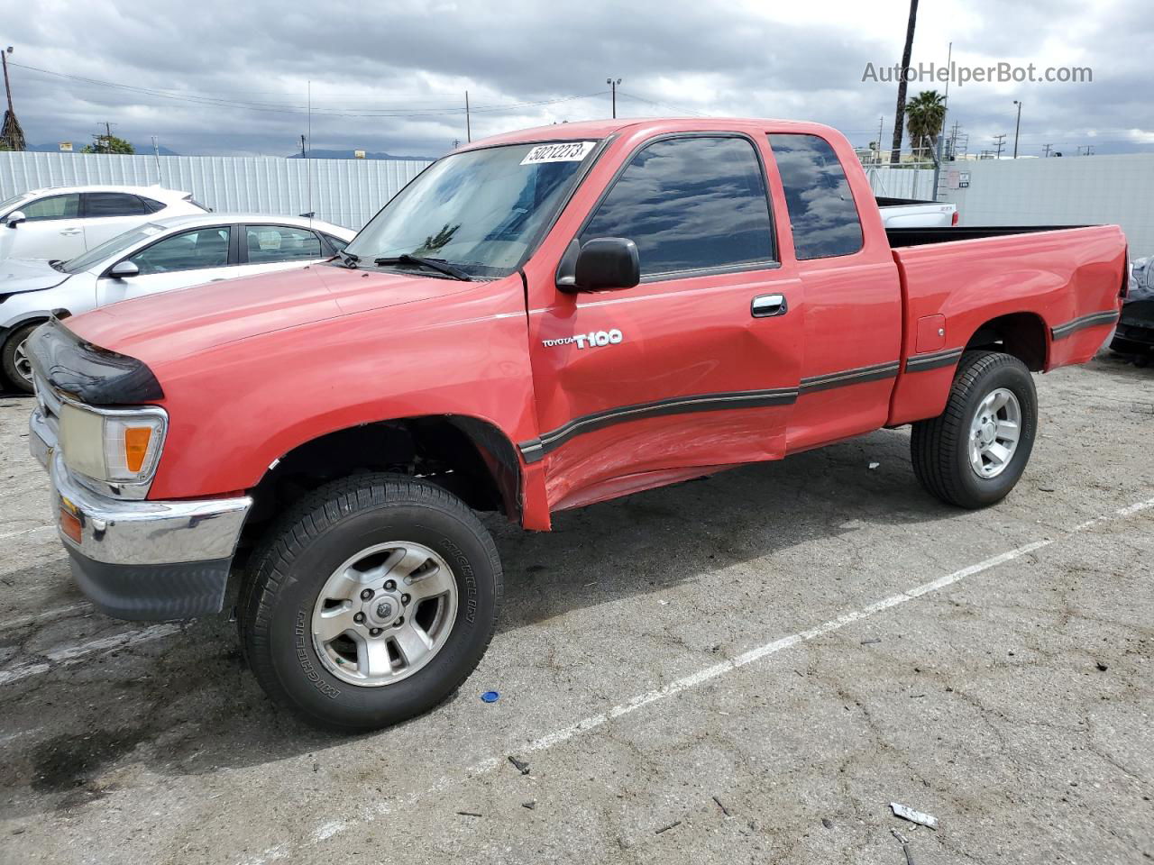 1998 Toyota T100 Xtracab Red vin: JT4UN22D0W0052137