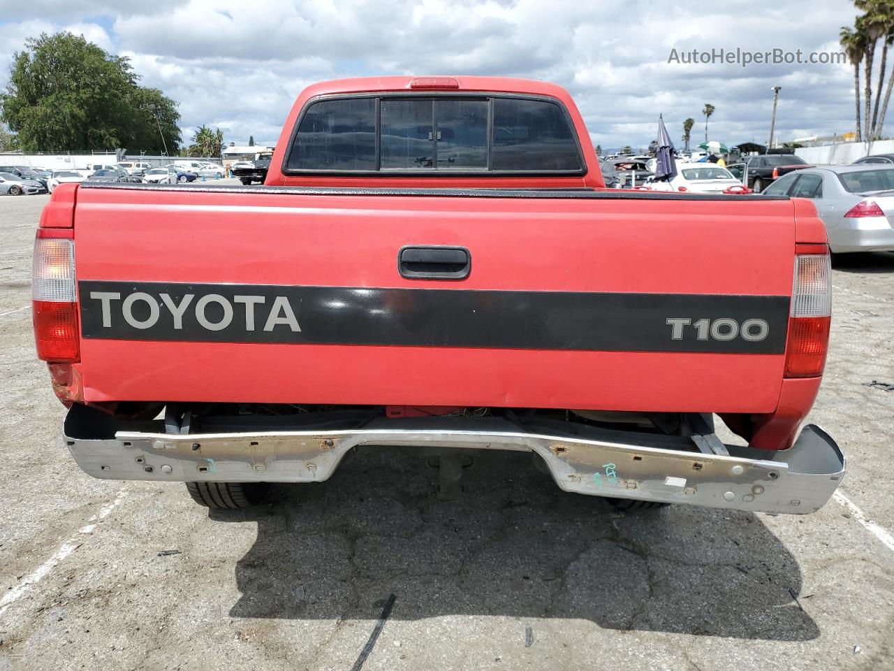 1998 Toyota T100 Xtracab Красный vin: JT4UN22D0W0052137