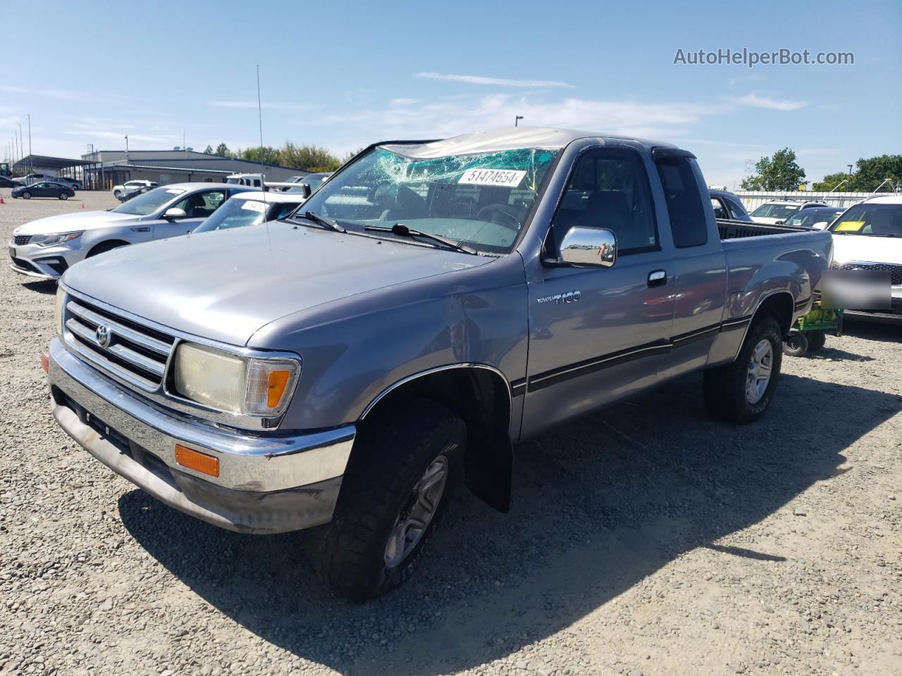 1998 Toyota T100 Xtracab Sr5 Gray vin: JT4UN24D1W0053939