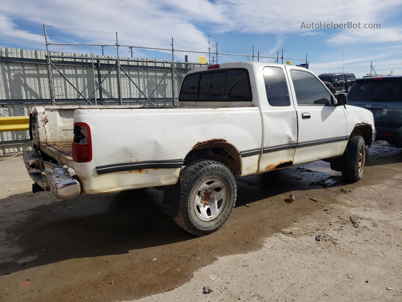 1998 Toyota T100 Xtracab Sr5 White vin: JT4UN24D1W0055626