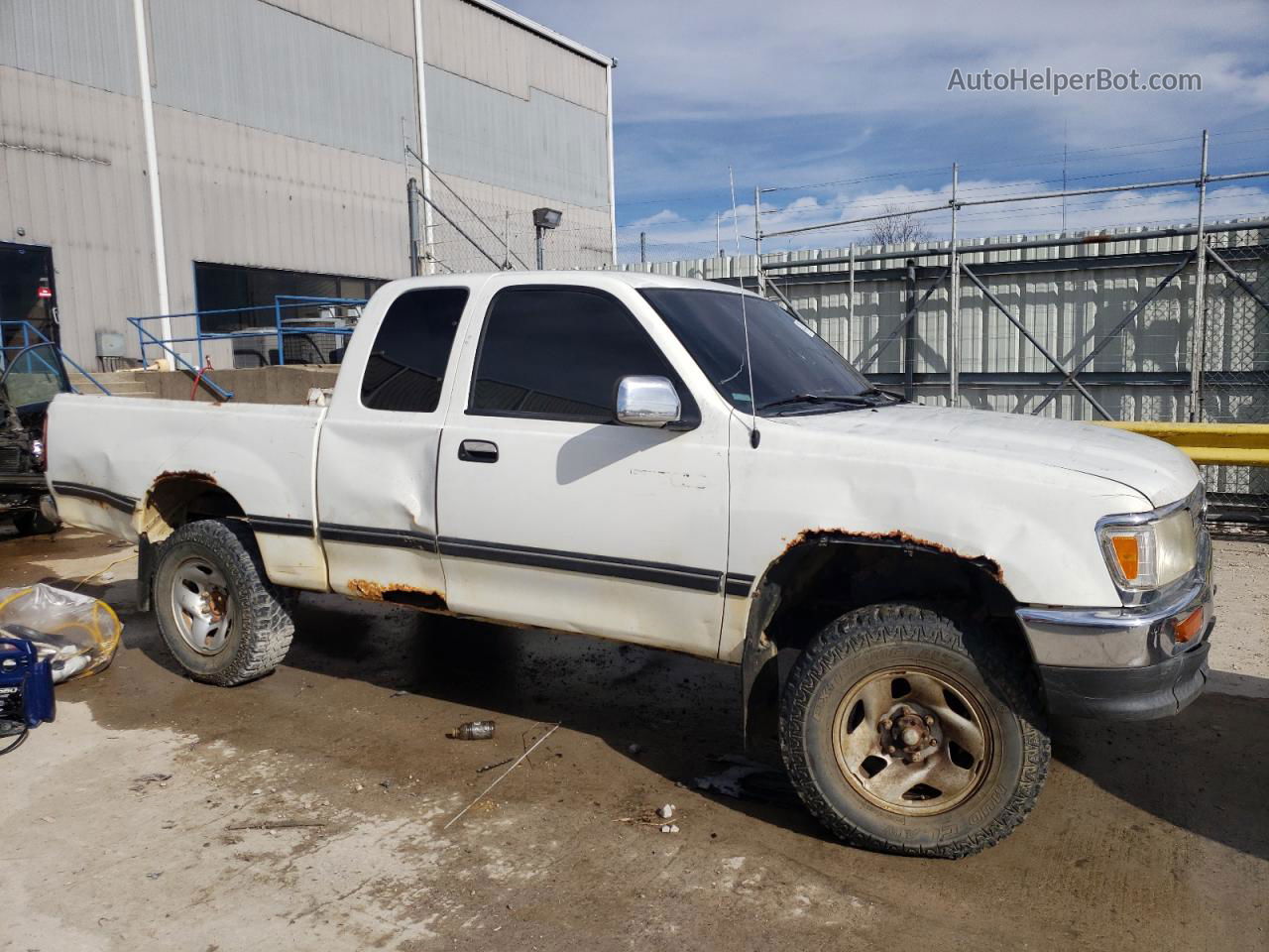 1998 Toyota T100 Xtracab Sr5 White vin: JT4UN24D1W0055626