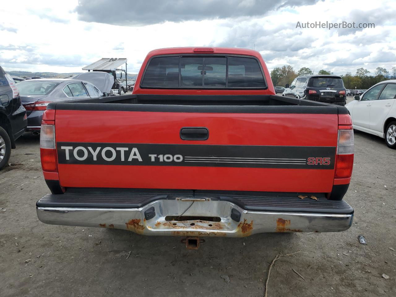 1998 Toyota T100 Xtracab Sr5 Red vin: JT4UN24D1W0056498