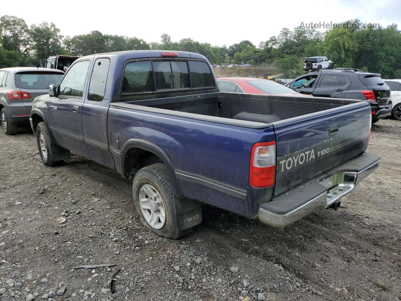 1998 Toyota T100 Xtracab Sr5 Blue vin: JT4UN24D3W0055160