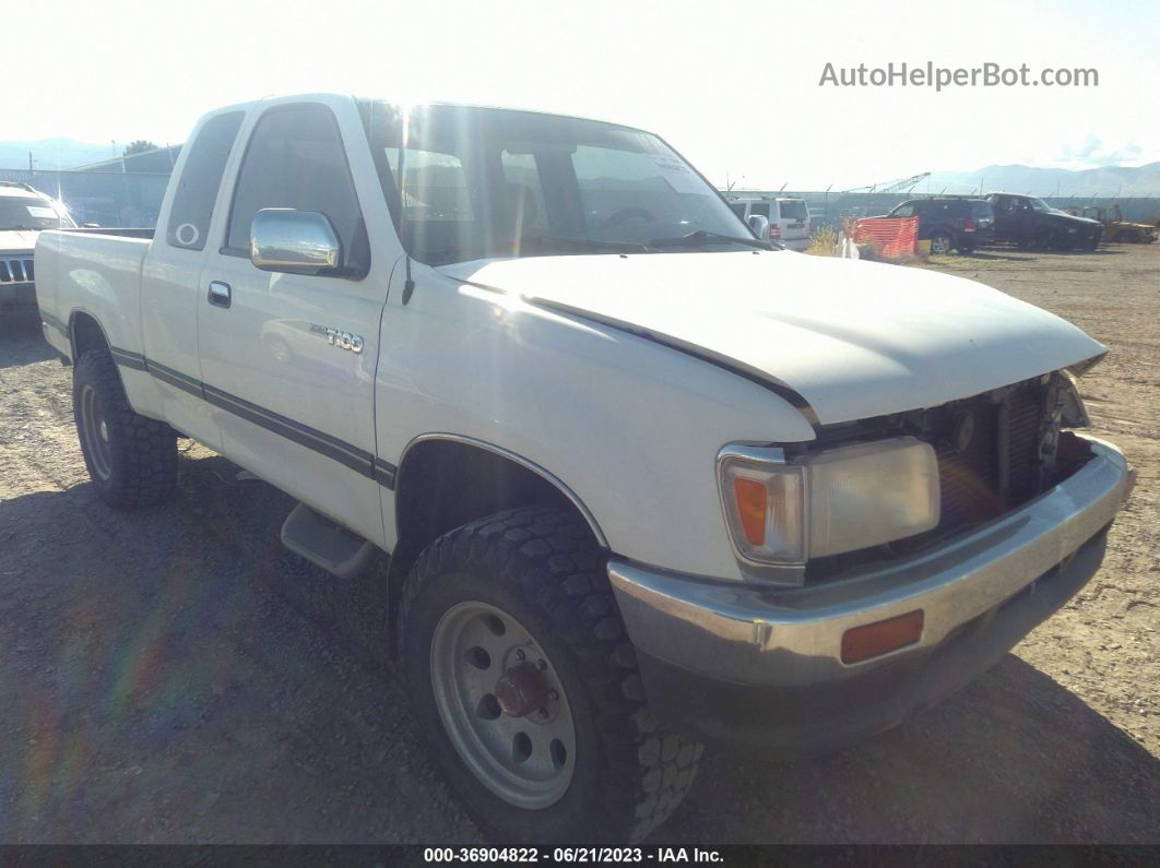 1998 Toyota T100 Sr5 White vin: JT4UN24D6W0052396