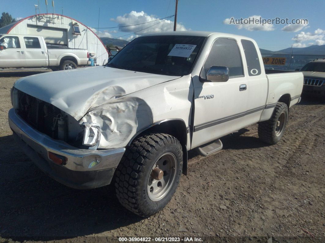 1998 Toyota T100 Sr5 White vin: JT4UN24D6W0052396