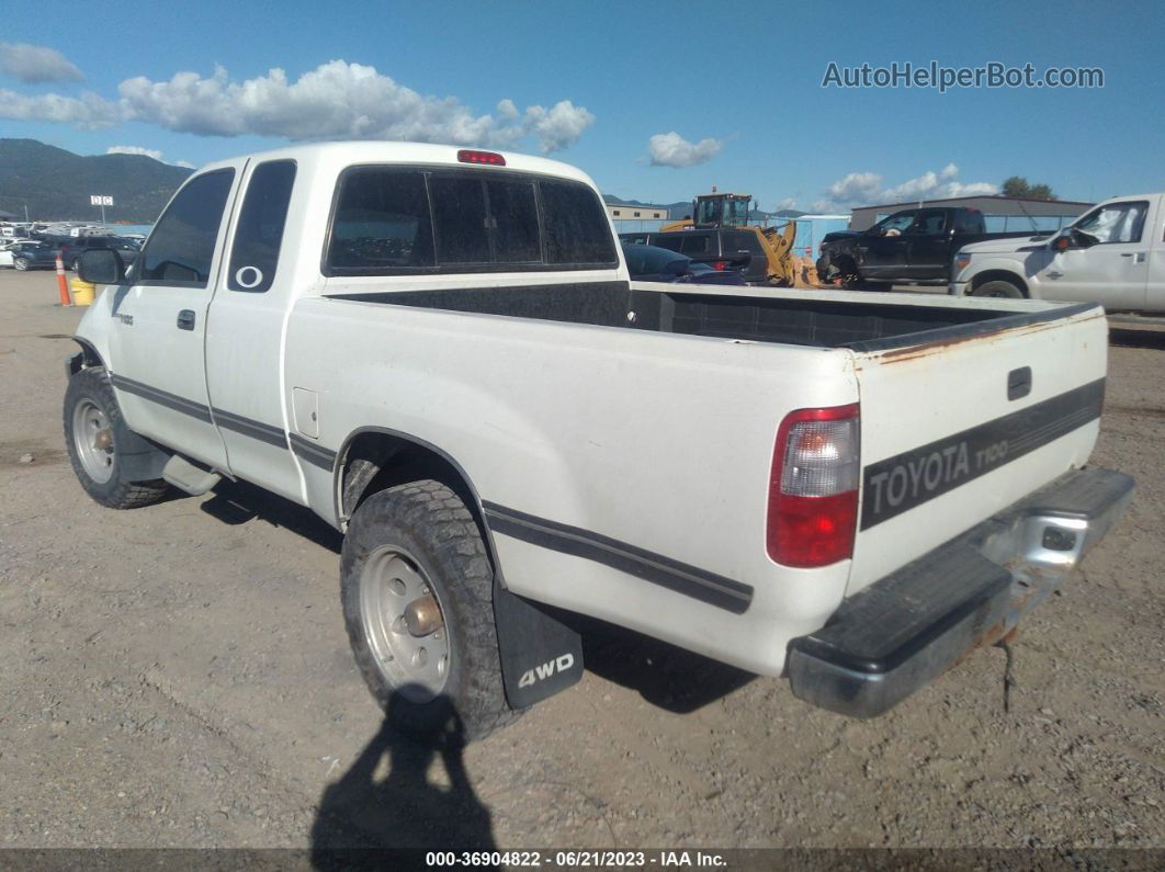 1998 Toyota T100 Sr5 White vin: JT4UN24D6W0052396