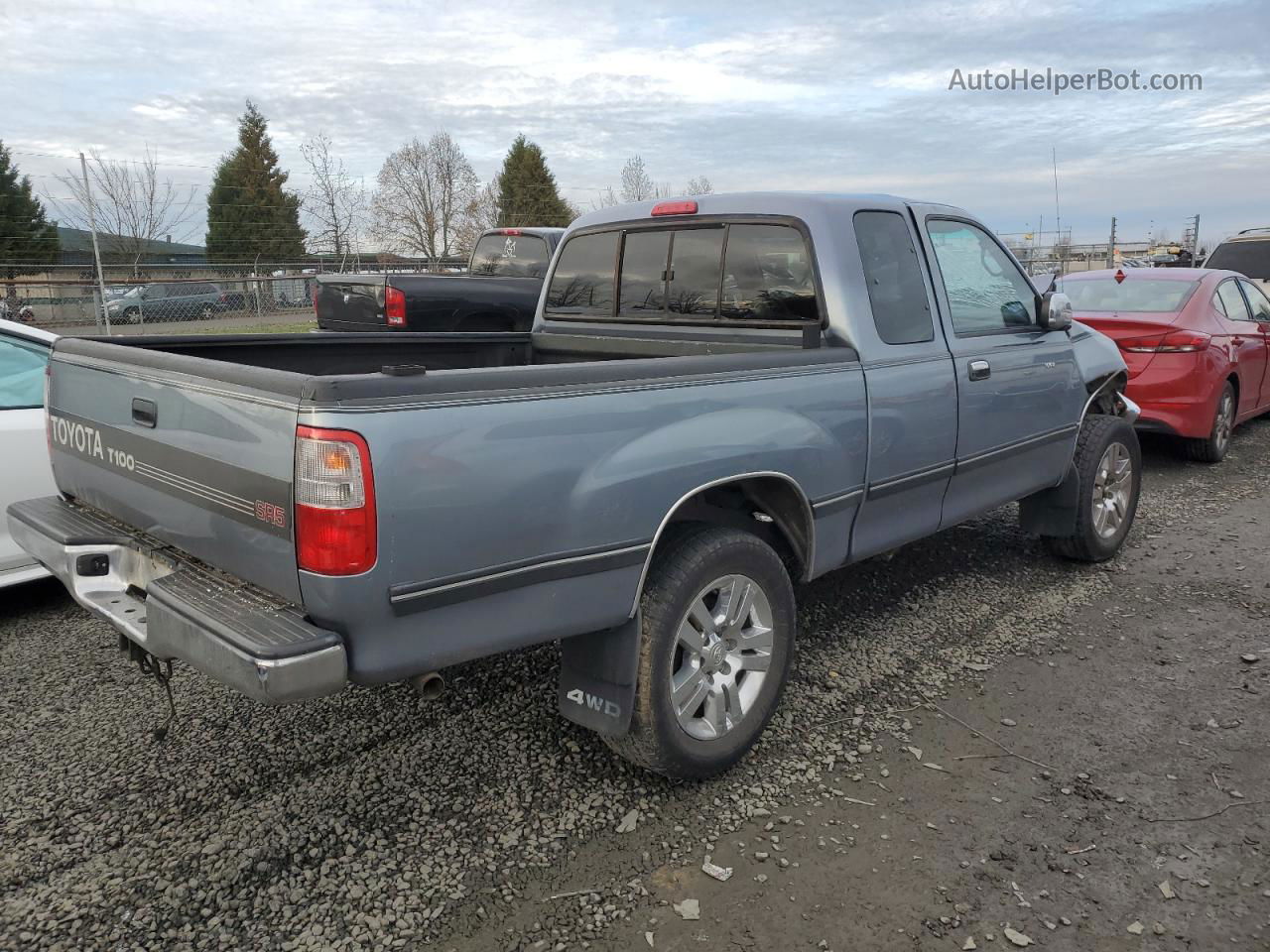 1998 Toyota T100 Xtracab Sr5 Gray vin: JT4UN24D7W0055548