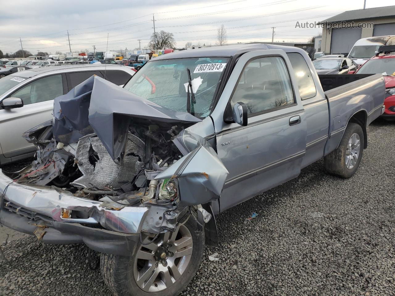 1998 Toyota T100 Xtracab Sr5 Gray vin: JT4UN24D7W0055548