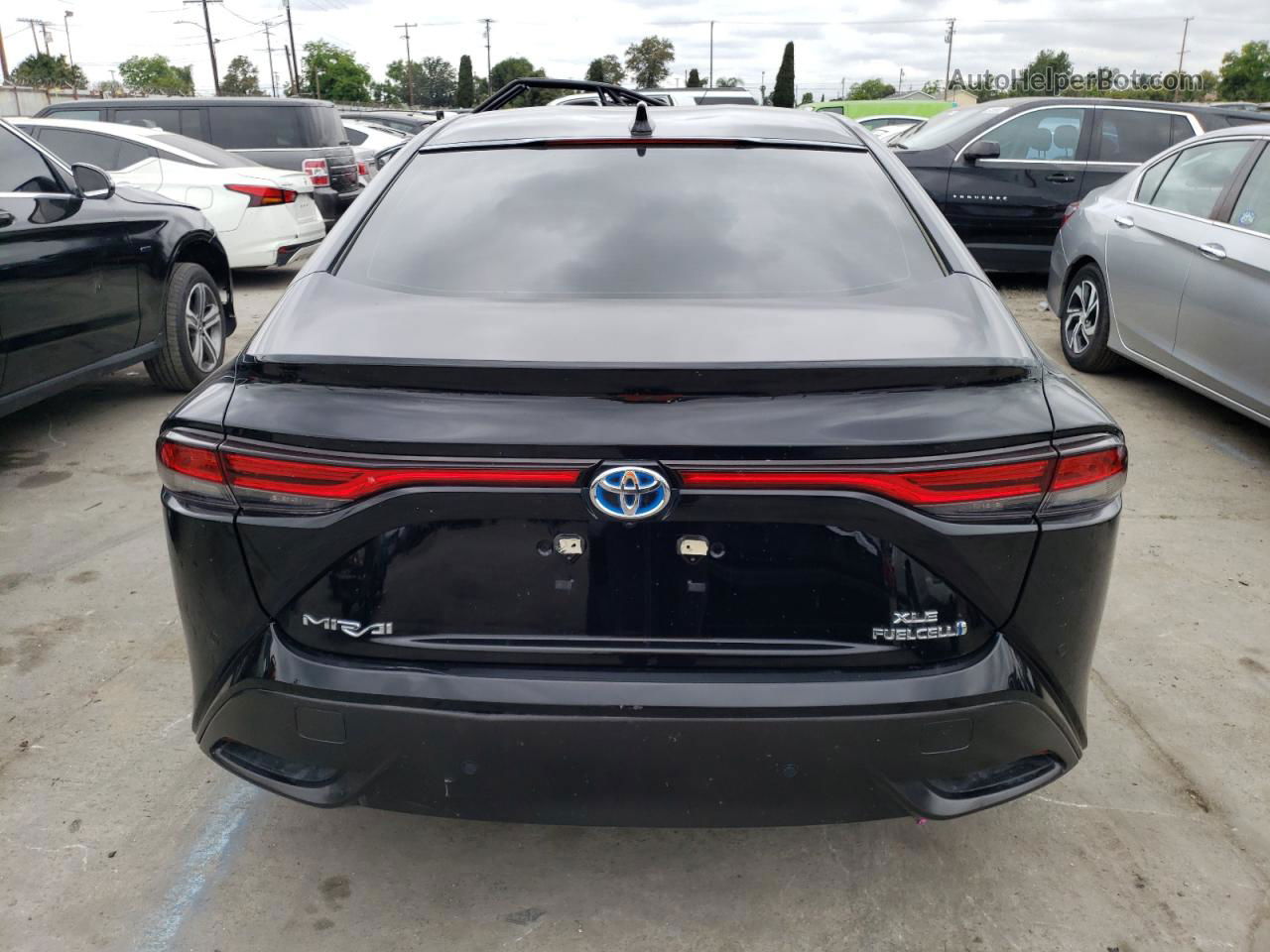 2021 Toyota Mirai Xle Черный vin: JTDAAAAA6MA001040