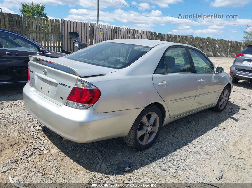 2005 Toyota Camry Se Серебряный vin: JTDBA32K250025981