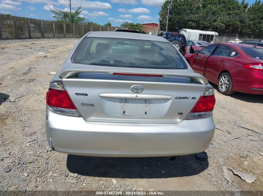 2005 Toyota Camry Se Серебряный vin: JTDBA32K250025981
