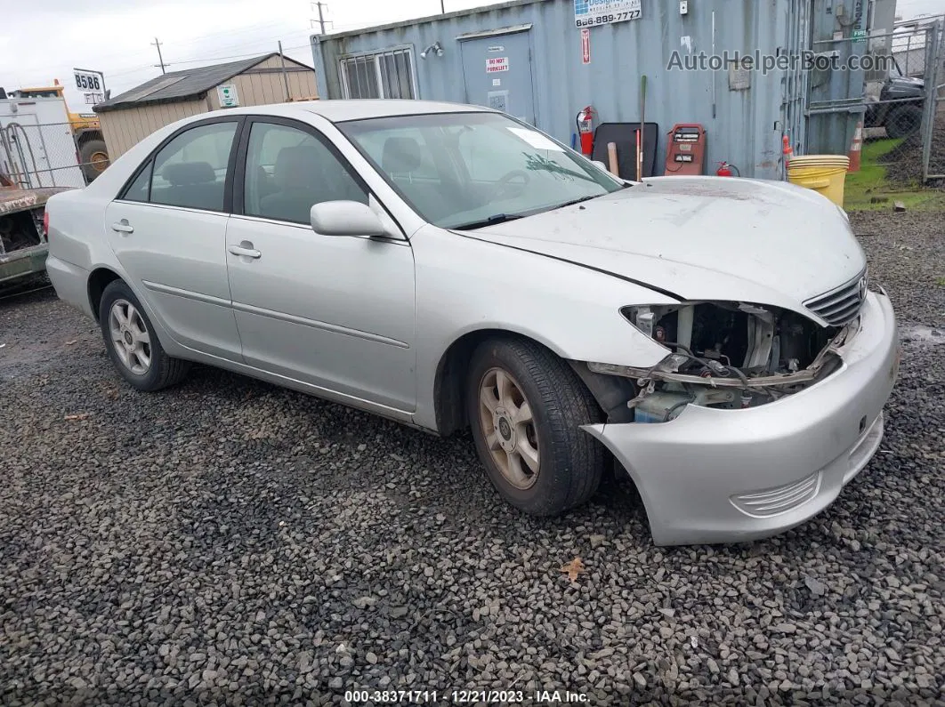 2005 Toyota Camry Le Silver vin: JTDBE30K653026749