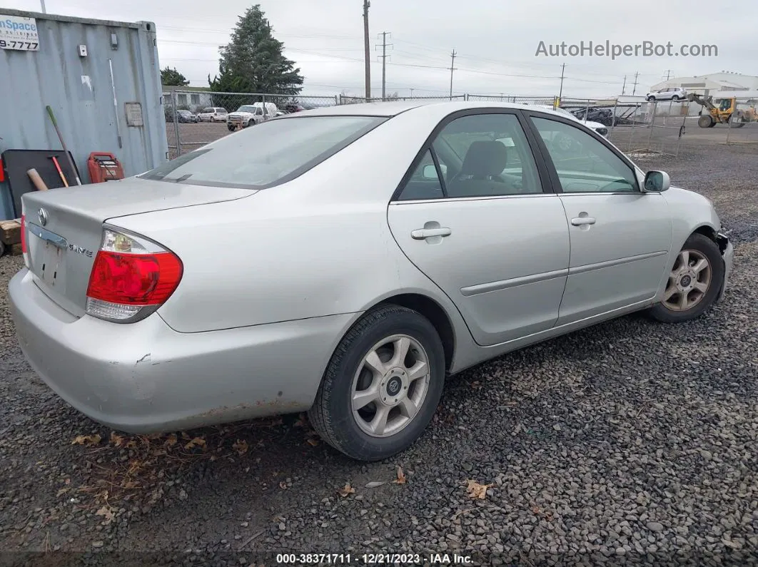 2005 Toyota Camry Le Silver vin: JTDBE30K653026749