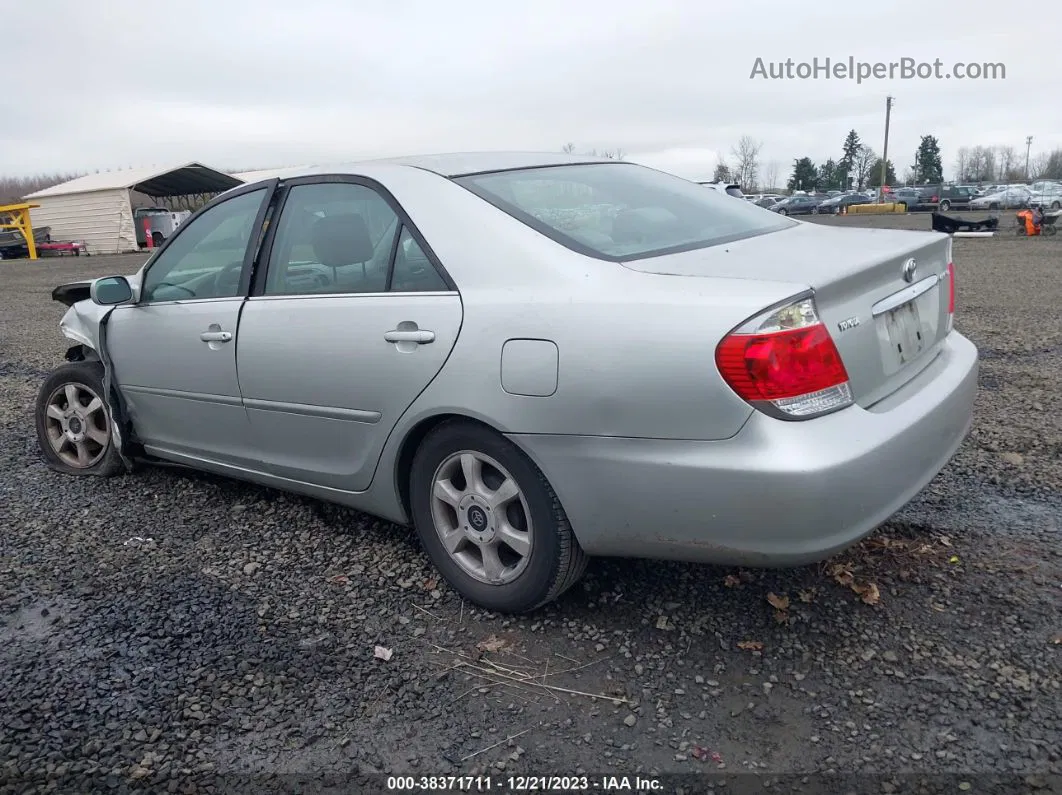 2005 Toyota Camry Le Silver vin: JTDBE30K653026749