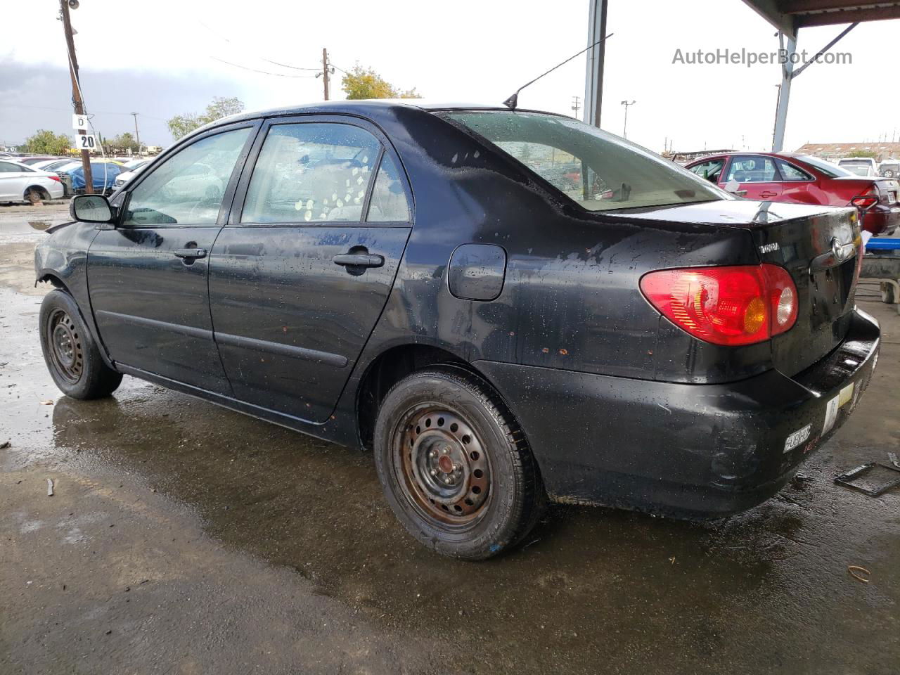 2003 Toyota Corolla Ce Black vin: JTDBR32E030015885