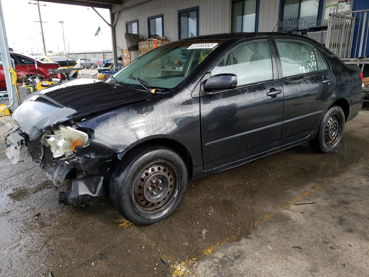 2003 Toyota Corolla Ce Black vin: JTDBR32E030015885