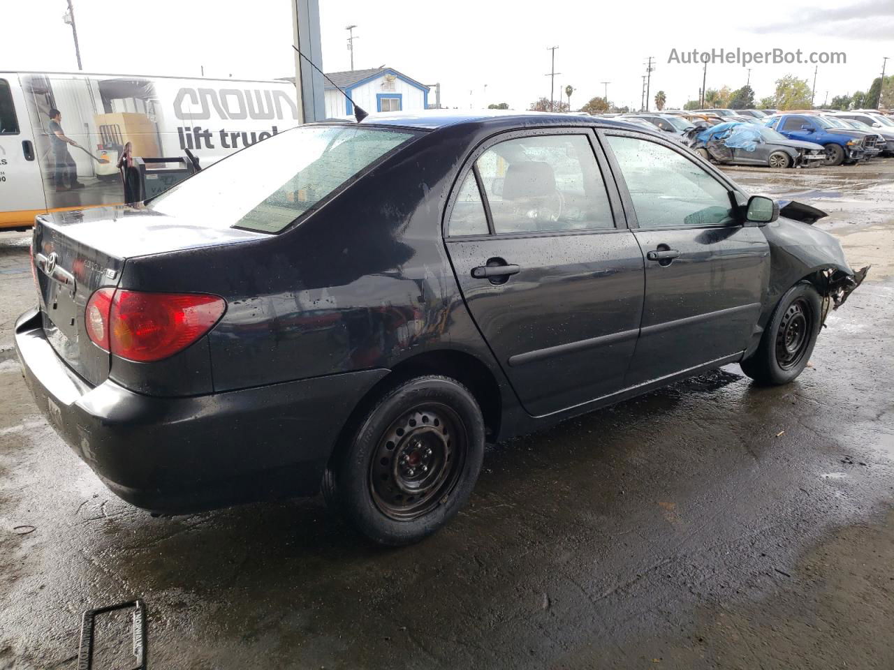 2003 Toyota Corolla Ce Black vin: JTDBR32E030015885