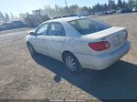 2003 Toyota Corolla Le White vin: JTDBR32E030038745