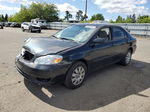 2003 Toyota Corolla Ce Black vin: JTDBR32E030048854