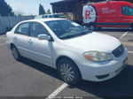 2004 Toyota Corolla Le White vin: JTDBR32E042017870